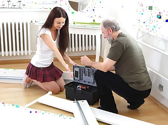 Nakita has the most amazing fuck-fest of her life with someone's granddad